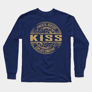 Kiss Vintage Ornament Long Sleeve T-Shirt